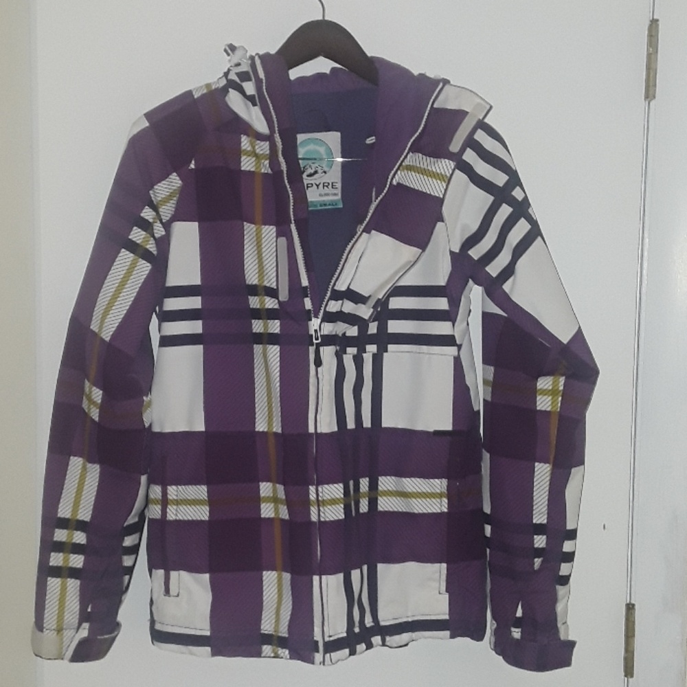 Plaid Snowboarding Jacket